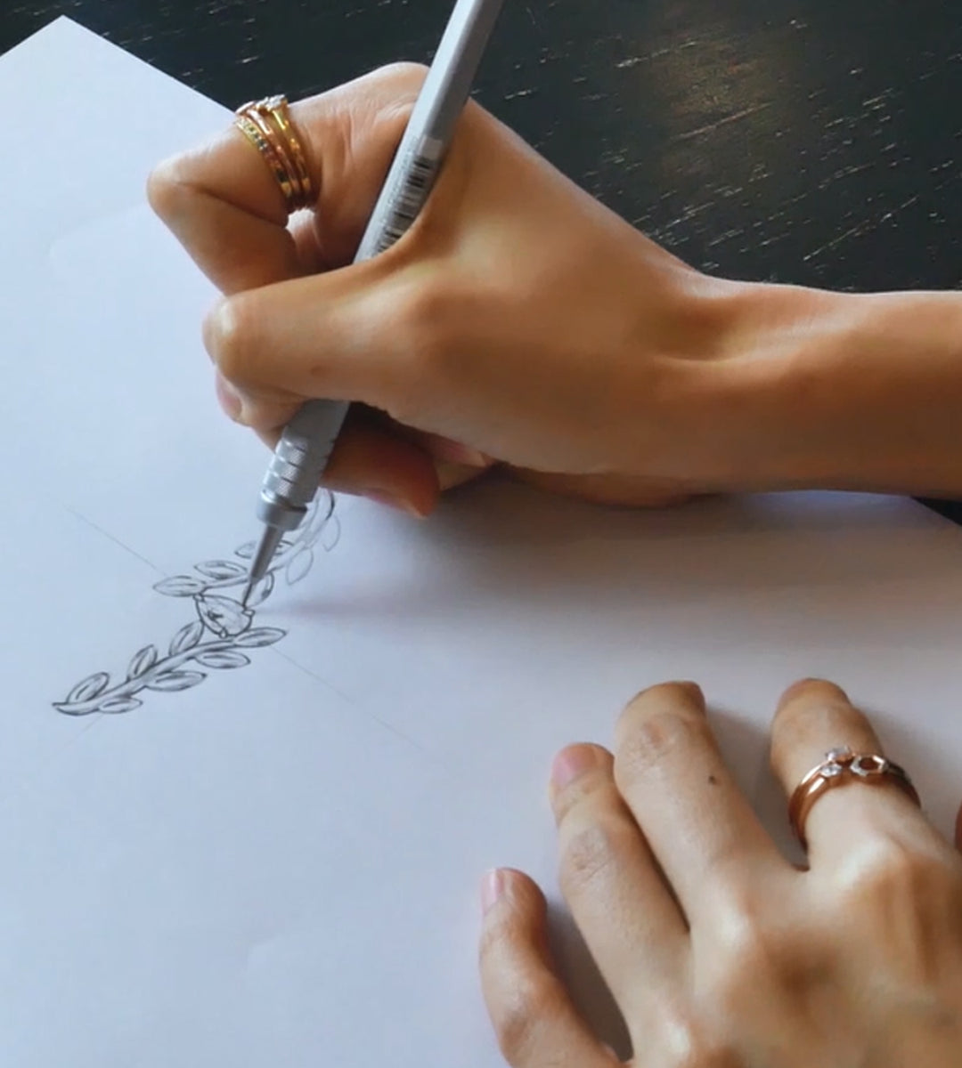 Gemondo Jewellery drawings and design | Passion, beauty, choice and ethics