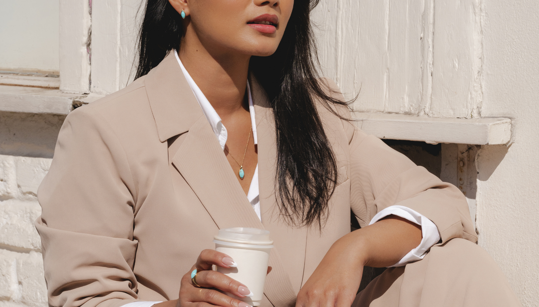 Gemstone jewellery for the office