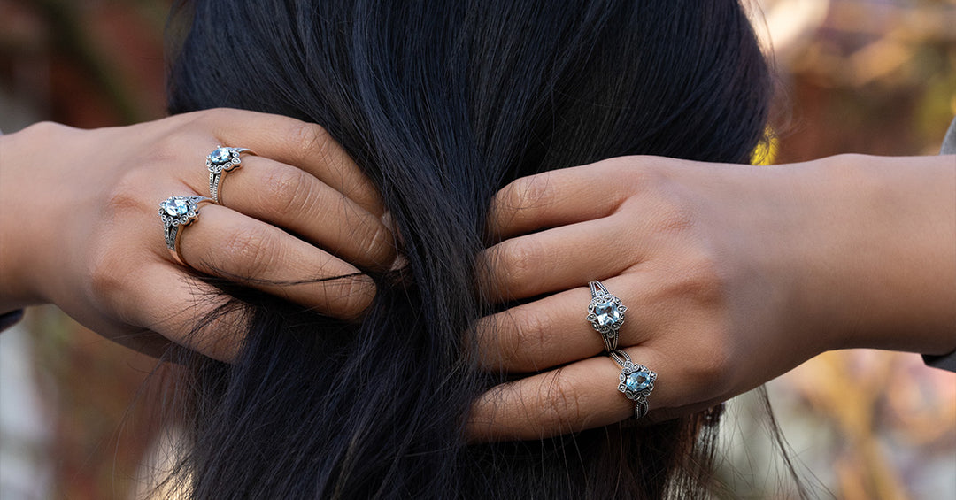 Topaz jewellery for November birthdays