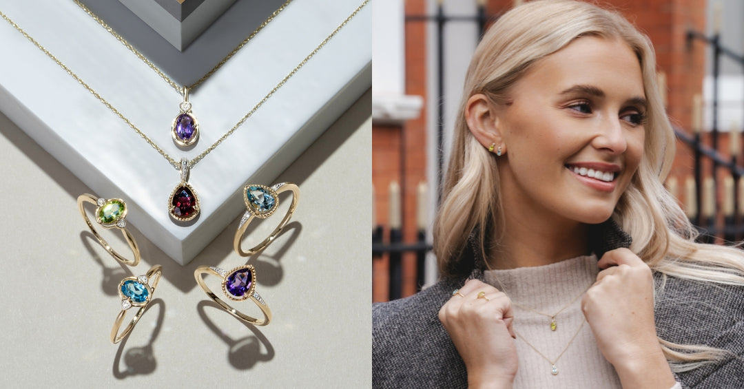 Gemstone jewellery for a graduation gift