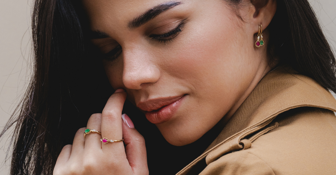 How to choose gemstone earrings for your face shape