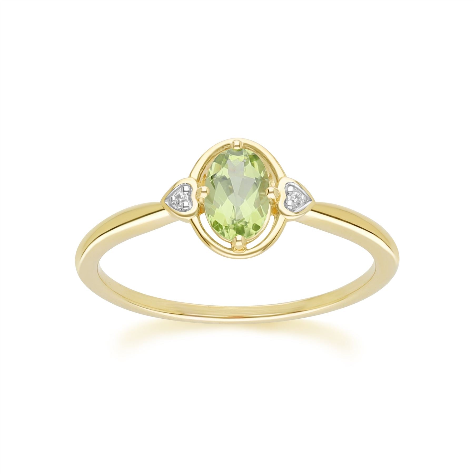 classic-oval-peridot-diamond-heart-ring-in-9ct-yellow-gold-135r2138039