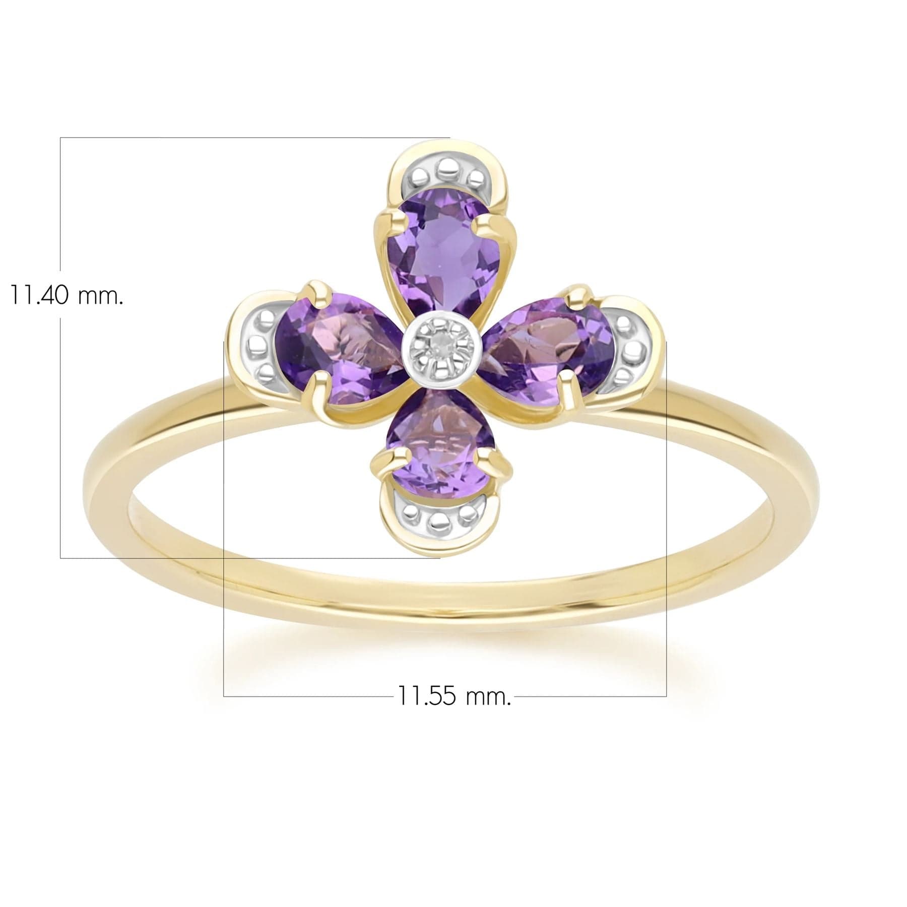 floral-amethyst-diamond-ring-in-9ct-yellow-gold-132r8631039 Dimensions