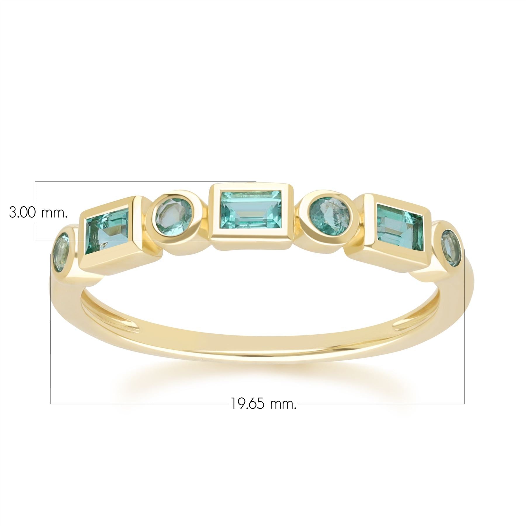 classic-emerald-eternity-ring-in-9ct-yellow-gold-135r2112019 Dimensions