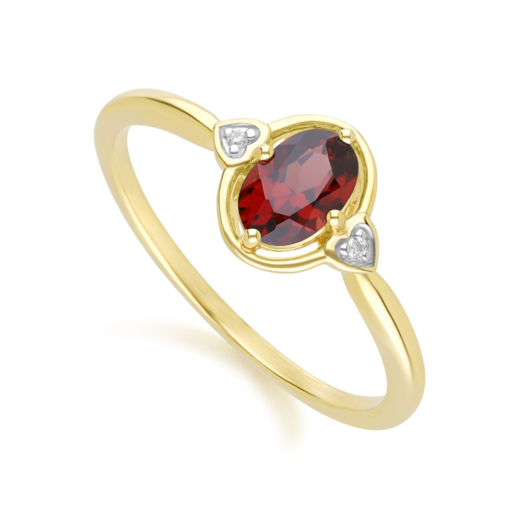 classic-oval-garnet-diamond-heart-ring-in-9ct-yellow-gold-135r2138049 side