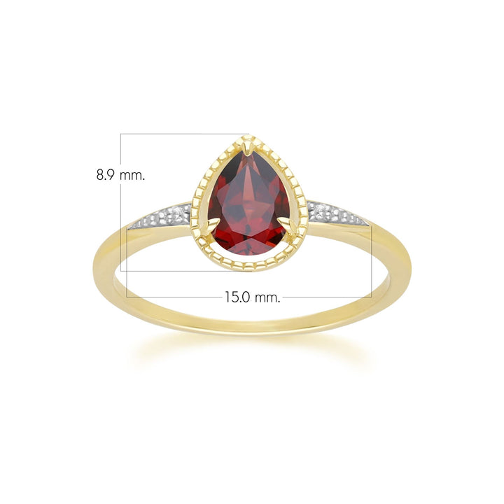 classic-oval-garnet-diamond-heart-ring-in-9ct-yellow-gold-135r2138049 Dimensions