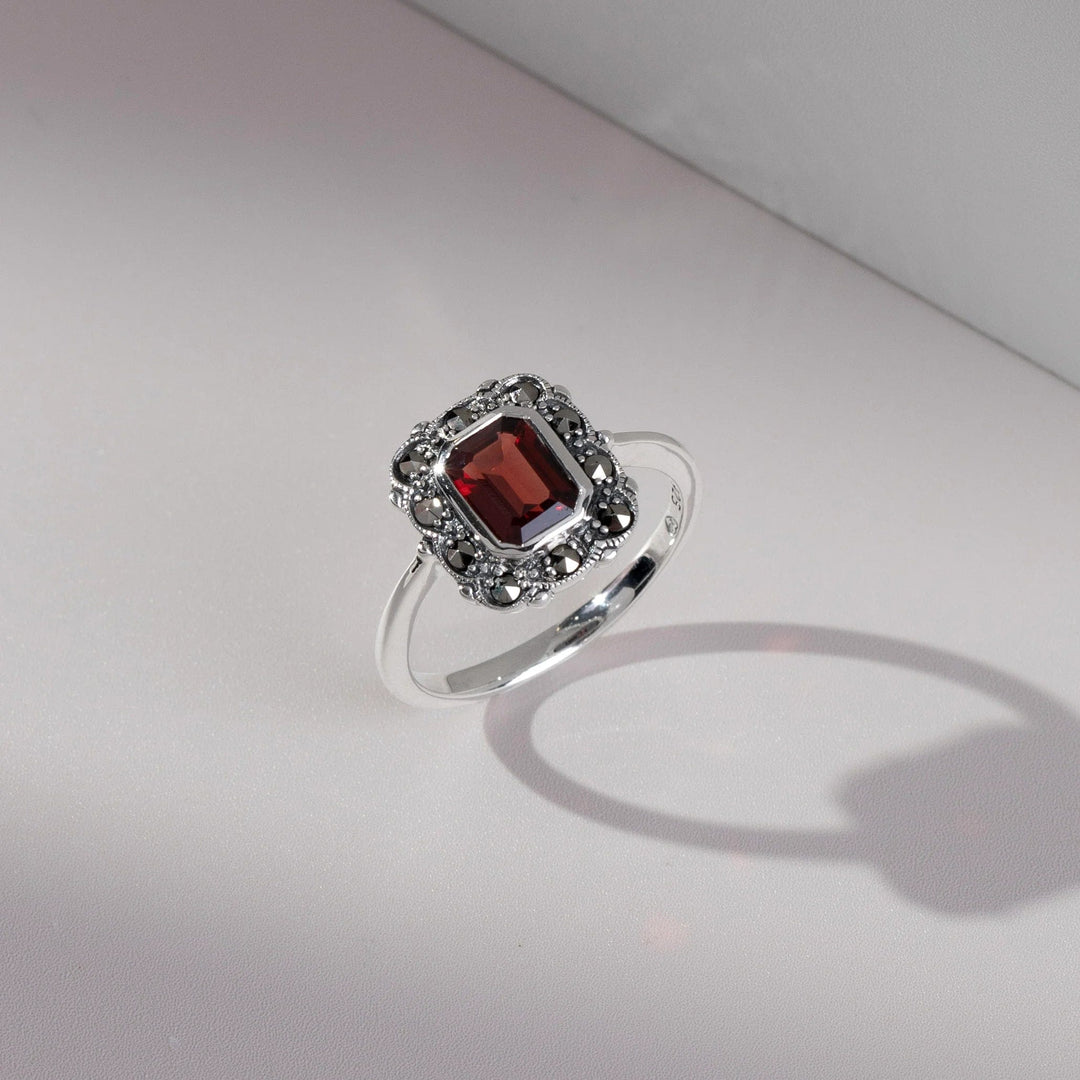 art-nouveau-style-octagon-garnet-marcasite-border-ring-in-925-sterling-silver-214r597107925 side