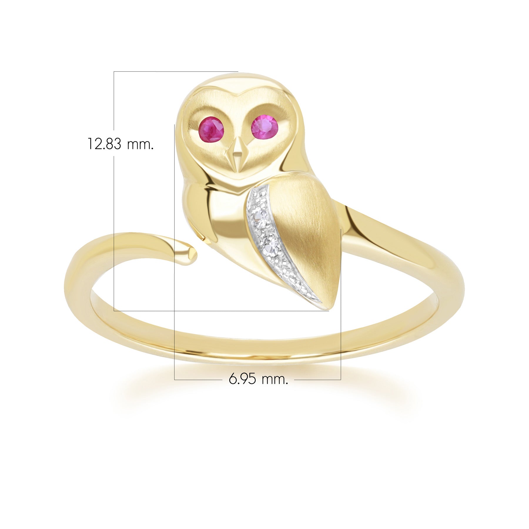 gardenia-ruby-and-white-sapphire-owl-ring-in-9ct-yellow-gold-135r2103019 side