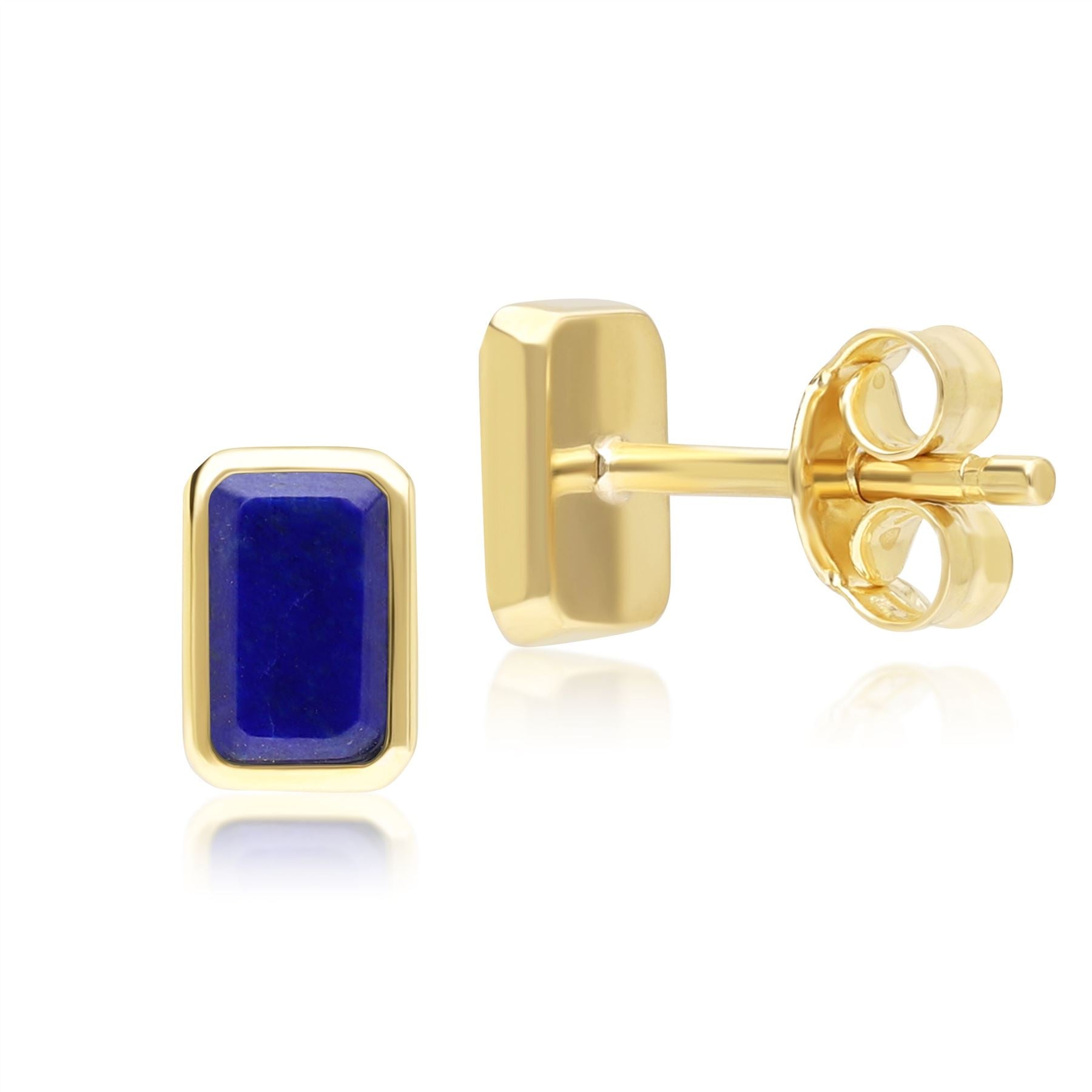 classic-baguette-lapis-lazuli-stud-earrings-in-9ct-yellow-gold-135e1888029 Side